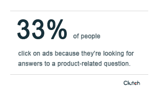 Google Ads Agency 1 stat - 33 buyers are looking for answers